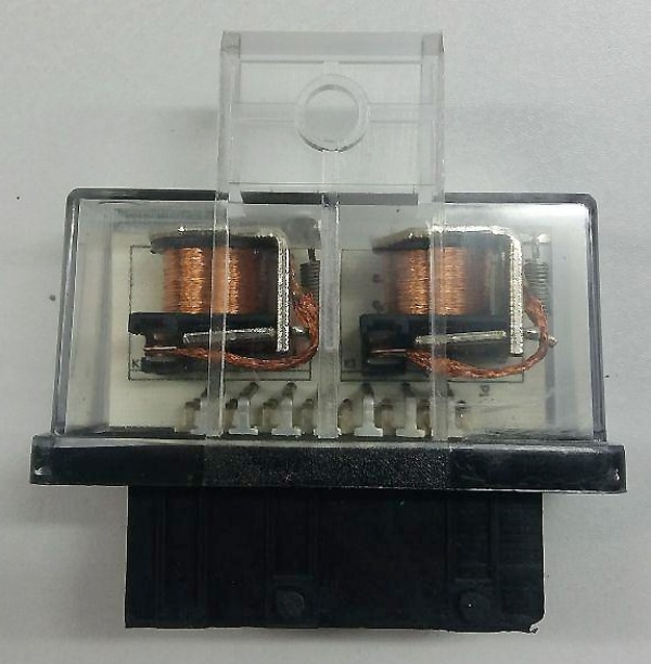 رله دوبل شیشه ای سایکو