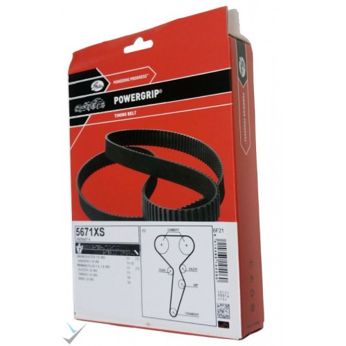 تسمه تایم پاورگریپ 132 دندانه ال90